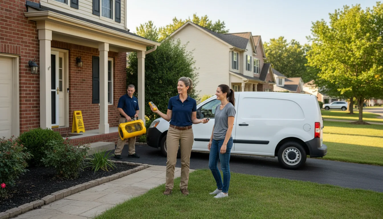 Water restoration image for Flood Water Cleanup, Removal And Restoration Services in Bedford, VA